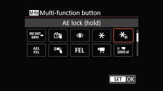 Canon EOS RP M-Fn (Multi-Function) Button - How to Custom Configure It to Your Liking