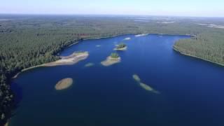 Flight Over The Lake Near Forest 24 - cutestockfootage.com