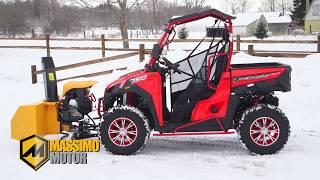 MASSIMO MOTOR | GET TO KNOW | 60" 420cc Electric Start UTV/ATV SNOW BLOWER