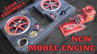 Step by step assembly engine model HM-01 from Stirlingkit.