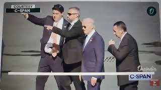 Biden zmeškal společné fotografování na summitu skupiny zemí G20 v brazilském Riu de Janeiro; na...