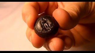 Metal Detecting - Stunning Civil War Virginia Confederate button!