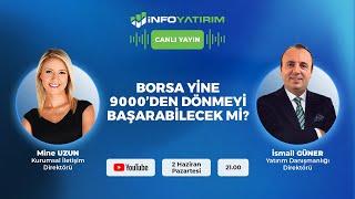 Borsa Yine 9000’den Dönmeyi Başarabilecek mi? İsmail Güner Yorumluyor | İnfo Yatırım