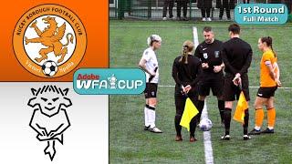 Adobe Women's FA Cup 1st Round | Rugby Borough vs Lincoln City | FULL MATCHPLAY