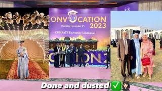 Done and dusted | Officially graduated | Convocation ceremony