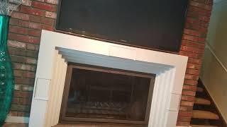 IT'S DONE! Mantel with a secret!