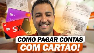 PAGAR CONTAS DE LUZ, BOLETOS, FATURAS COM O CARTÃO DE CRÉDITO VALE A PENA?