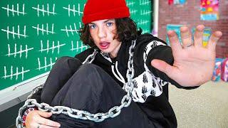 I TRAPPED My Little Brother in SCHOOL!