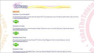 Teletubby Podcasts For Take The Teletubbies Website