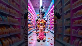 ️ Evolution of Baby_ Baby in shopping mall with pink elephant  Rak5m  #cat #cute #love #shorts