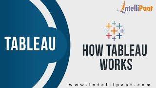 How Tableau Works | Tableau Tutorial for Beginners | Tableau Server Online Training | Intellipaat