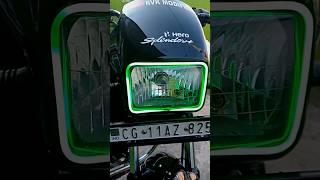 Neon Light // How To Install In Splendor Bike // Rvk Modified #yt #modification #ytshorts #shorts