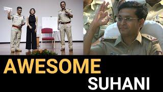 World Famous Magician Suhani Shah Performing Stand-Up Magic FULL House | Police @SuhaniShah