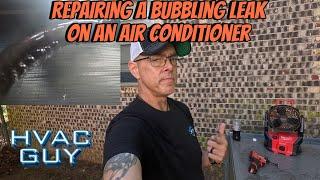 My Process Fixing A Problematic Leak! #hvacguy #hvaclife #hvactrainingvideos