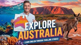 learning English through stories level 1 | Explore Australia Learn English Through Adventure Stories