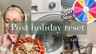 POST HOLIDAY RESET DAY |  Lidl freebies, laundry & cooking up meatballs budget style!