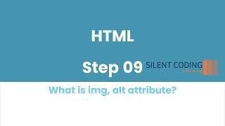 HTML Step 09 I HTML img element, alt attribute I FreeCodeCamp