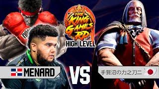 SF6 ▰MENARD (RYU) VS  手賀沼の力之刀二 (JP) ▰ High Level Gameplay  streetfighter6