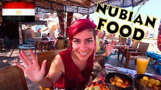 NUBIAN Food on Elephantine Island ASWAN | Public Ferry Ride | Egypt Vlog #92 | الاكل النوبي في اسوان