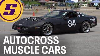 So fährt man Muscle-Cars im Autocross | Die besten Fahrwerks-Upgrades und Fahrtipps