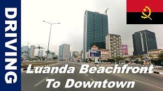 Driving - Angola - RAW - Downtown - Beachfront - Luanda - 4K