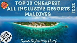 Top 10 Cheapest All Inclusive Resorts Maldives 2021 | Best Budget All Inclusive Resorts Maldives