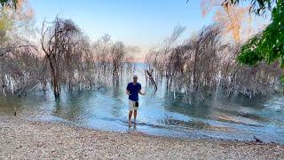 A Hidden Beach on the Sea of Galilee, Tabgha Pilgerhaus