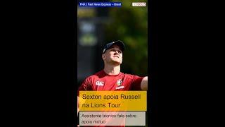 Johnny Sexton afirma que está aqui para ajudar Finn Russell