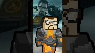 Half Life 3 Confirmed!  I made Gordon Freeman for Minecraft #blackmesa #halflife