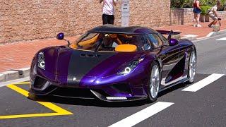 TOP MARQUES - SUPERCARS arriving at MONACO -3- ( Regera, RS6 GTO Concept, Lamborghini Sian…)