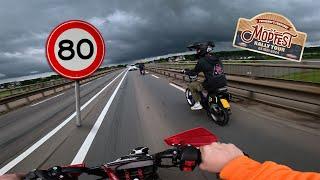 EERSTE Tomos OOIT Die Wheelies Doet Op Een 80 WEG  MOPFEST 2024 | CRASH