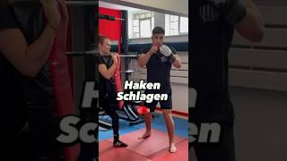 Haken schlagen ‼️ 2 Tipps #kampfsport #kickboxen #boxen #mma #selbstverteidigung #sparring #fitness