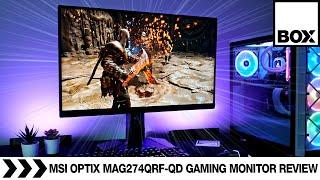 MSI Optix MAG274QRF-QD 27" Gaming Monitor Review | WQHD 165Hz