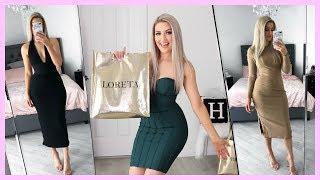 LORETA FORMAL DRESSES TRY ON HAUL | HANNAH SCHRODER