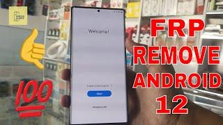 Samsung Android 12 FRP Bypass 2022 For Galaxy S20/S20+/S21/S21 Ultra/Note 10/Note 20/S21 FE Fix 100%