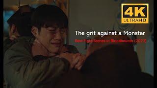 Best Fight Scenes in Bloodhounds | 2023 | Gun-woo Vs Beom