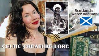 CELTIC CREATURE LORE | The KELPIE | Scotland's daemon water spirit