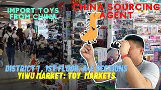 China Sourcing Agent: How to source and import toys from China Yiwu Market? Market Guide 2020