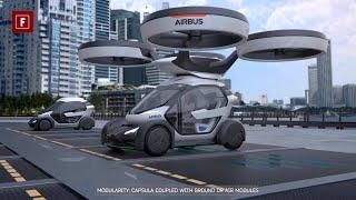 The Airbus Pop up   Flying Car