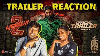 Pushpa 2-The Rule Tamil Trailer REACTION | Allu Arjun | Fahadh Faasil | Sukumar | Rashmika