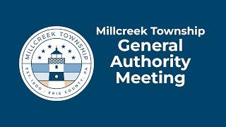 Millcreek Township General Authority Meeting 10/8/2024