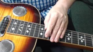 Basic Slant Bar Technique for Slide Dobro