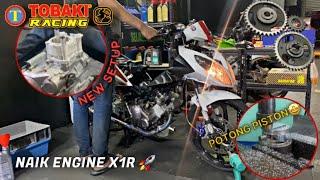 ENGINE WA DA NAIK MAT ‼️ NEW SETUP X1R READY LUNCUR