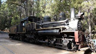 Shay Locomotive - Sugar Pine Railroad Yosemite National Park