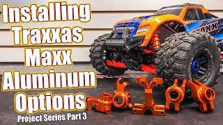 Aluminum Suspension Goodies! - Traxxas Maxx Accessory Option Parts Project Part 3 | RC Driver