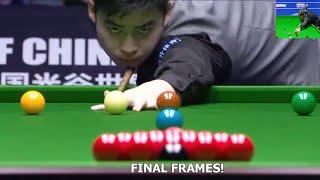 Judd Trump vs Si Jiahui Wuhan Open 2024! Final Frames!