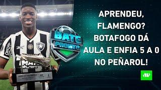 APRENDEU, FLAMENGO? Botafogo DÁ AULA e TRUCIDA o Peñarol na SEMIFINAL da Libertadores! | BATE-PRONTO