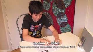 Music Aptitude Test (MAT) Training Exercises. Section 1 - Pitch