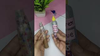 DIY liquid glitter pen | How to make Liquid glitter pen #shorts #youtube #diy