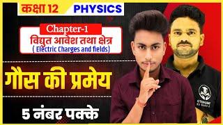 गौस की प्रमेय | Class 12 Physics Chapter 1 | #class12physics